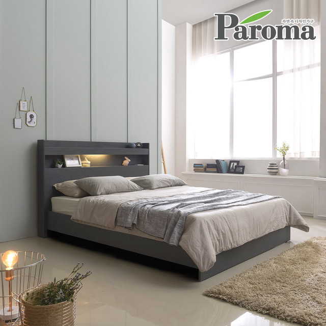 파로마-파로마 아너 LED 침대 실속형 퀸Q