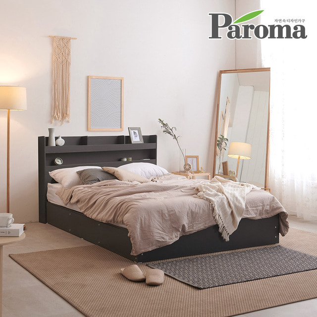 파로마-파로마 라피 LED 침대 기본형 퀸Q