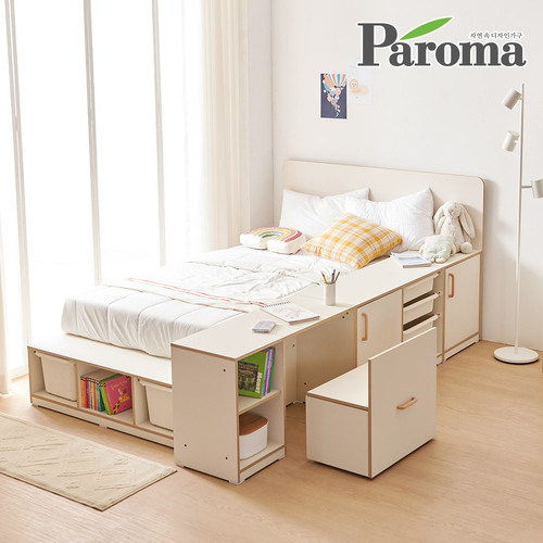파로마-파로마 멀티 A 모듈 수납 560 책상 어린이 침대세트